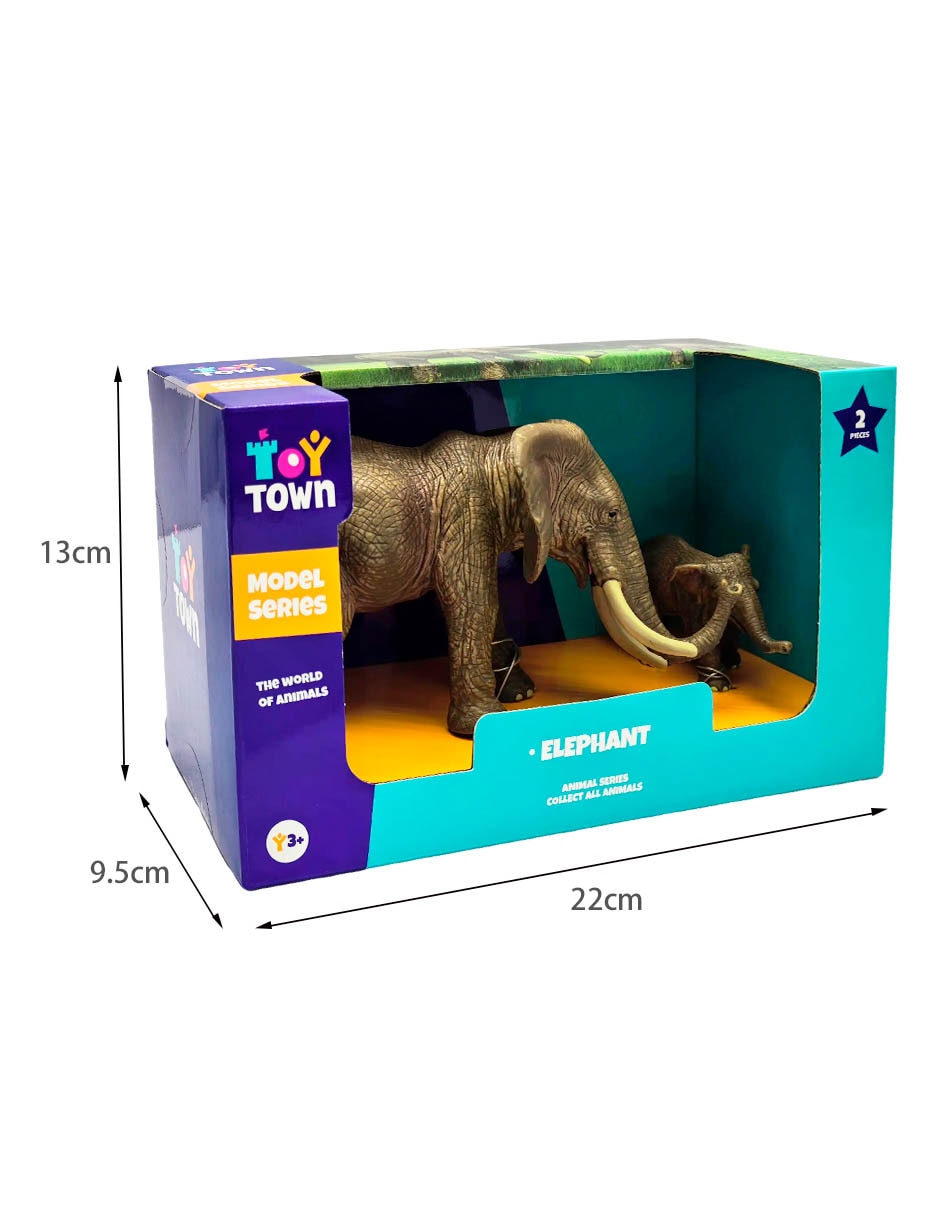 Set de figura de elefante 3