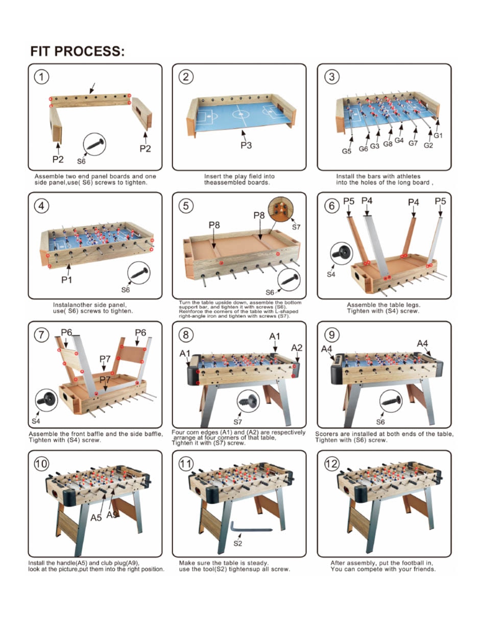 Futbolito de mesa 6
