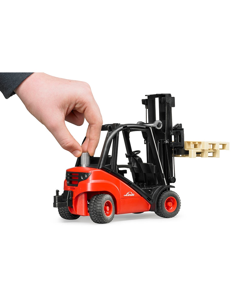 Carretilla elevadora H30D Linde con acoplamiento de remolque 62104 2