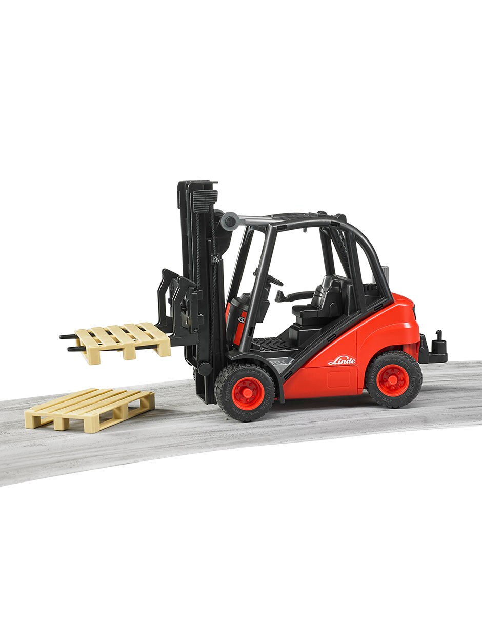 Carretilla elevadora H30D Linde con acoplamiento de remolque 62104 3