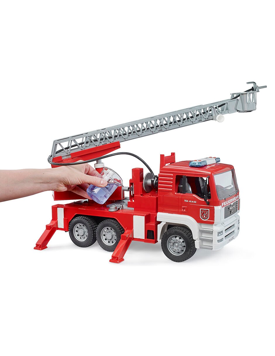 Camión bomberos MAN TGA con escalera giratoria 02771 4