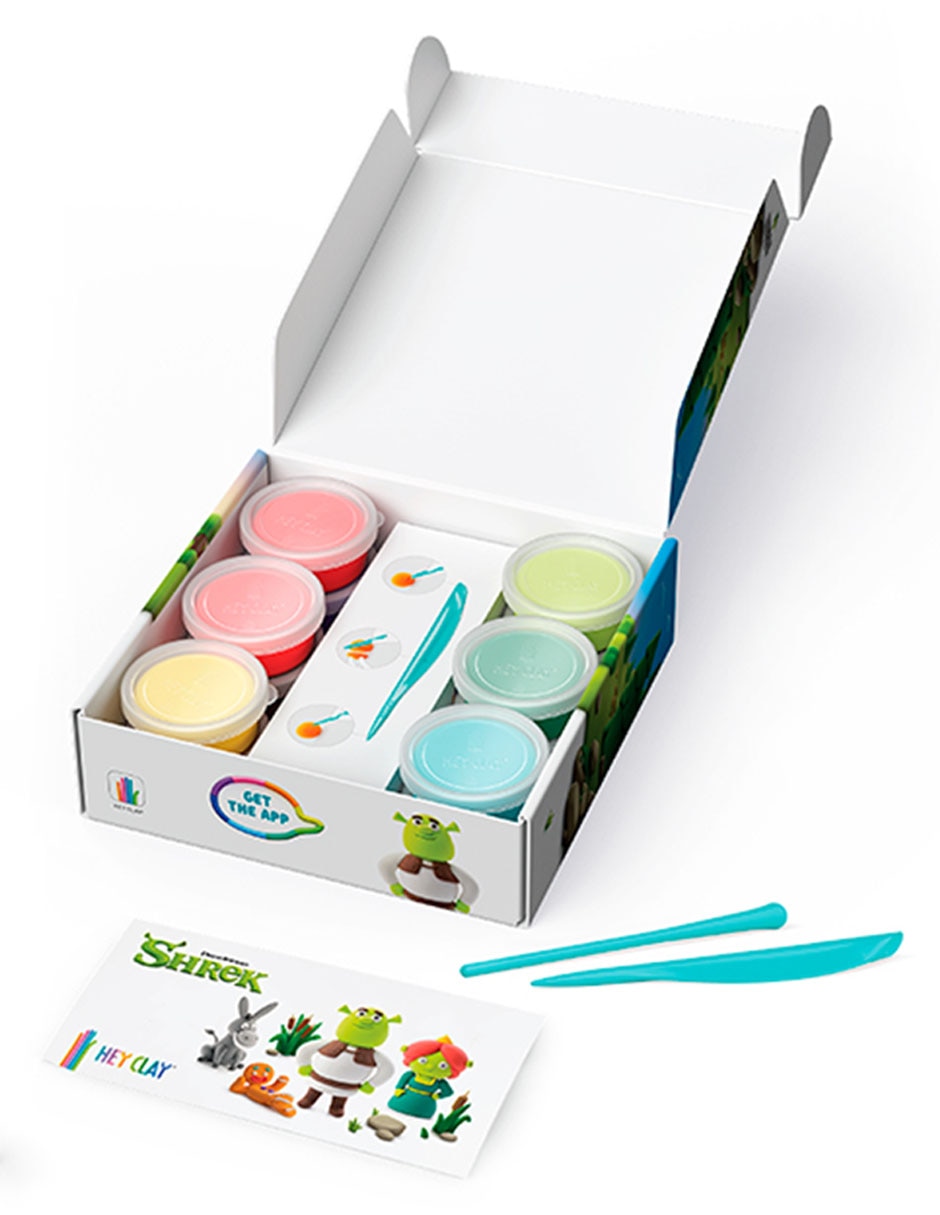 Kit de masa moldeable Shrek 2