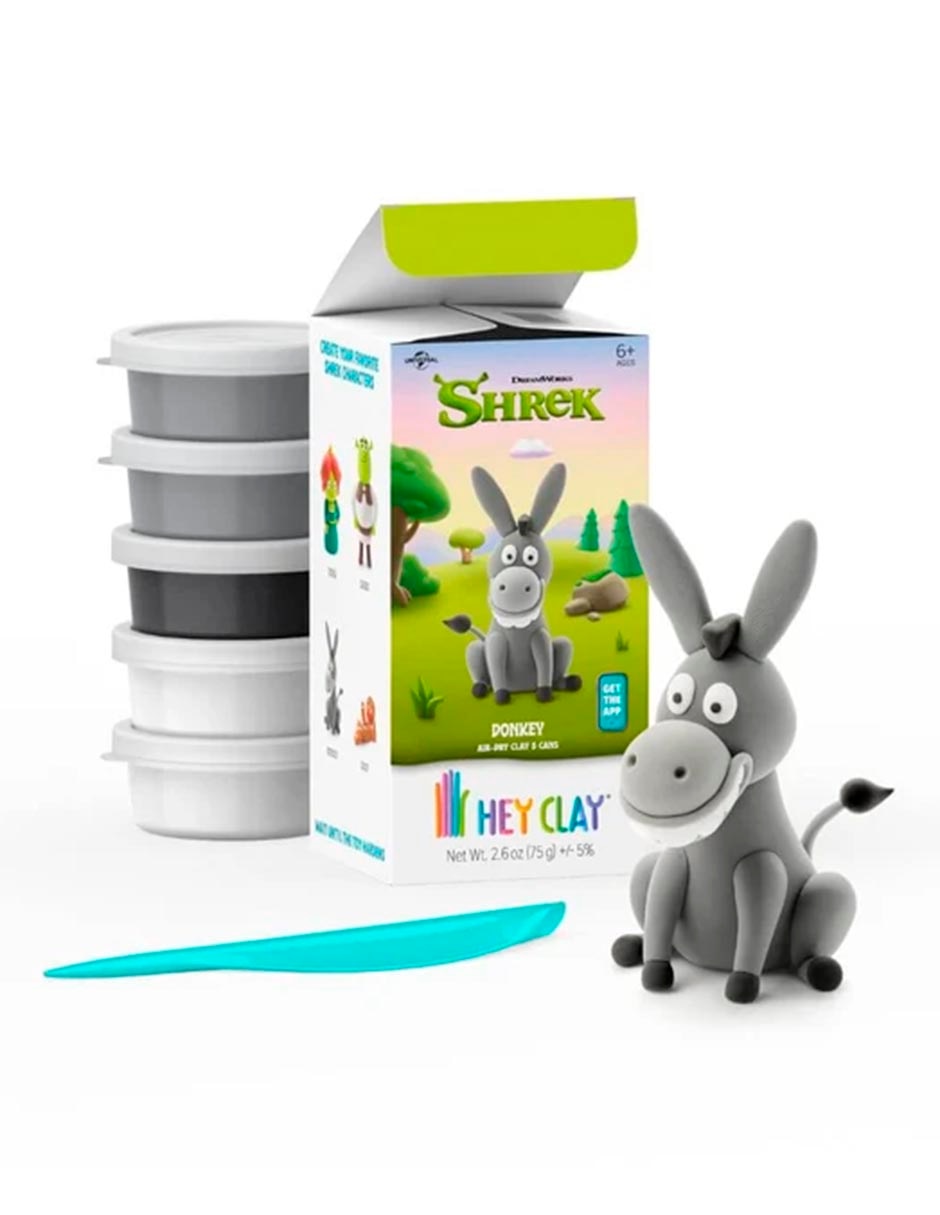 Kit de masa moldeable Shrek: Donkey