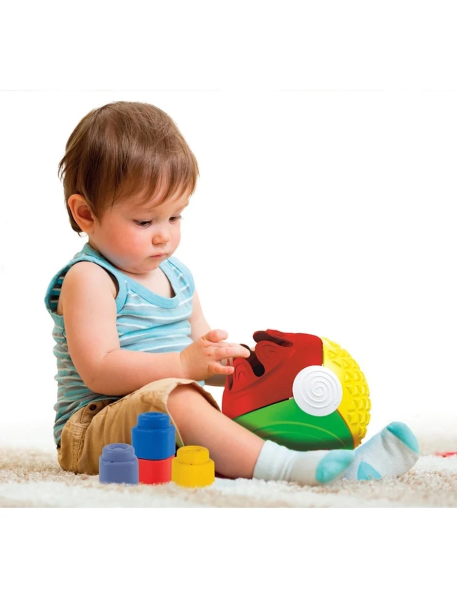 Sensorial Ball Soft Clemmy Touch & Play juego estimulación temprana unisex 2