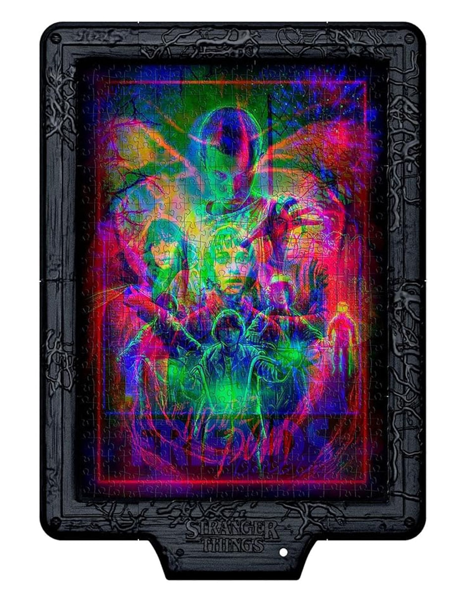 Rompecabezas 3D Stranger Things The Metamorphic Art Collection 520 piezas 2