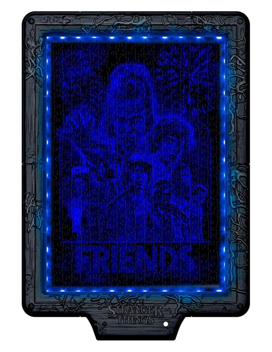 Rompecabezas 3D Stranger Things The Metamorphic Art Collection 520 piezas 3
