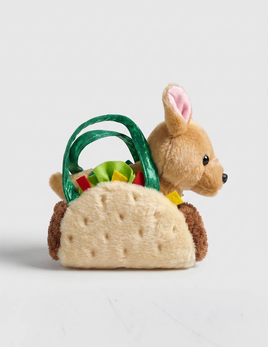 Peluche de taco de 10 cm 3