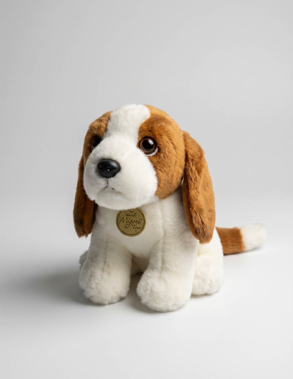 Peluche de Basset Hound Miyoni Tots de 19 cm Peluche de Basset Hound Miyoni Tots de 19 cm