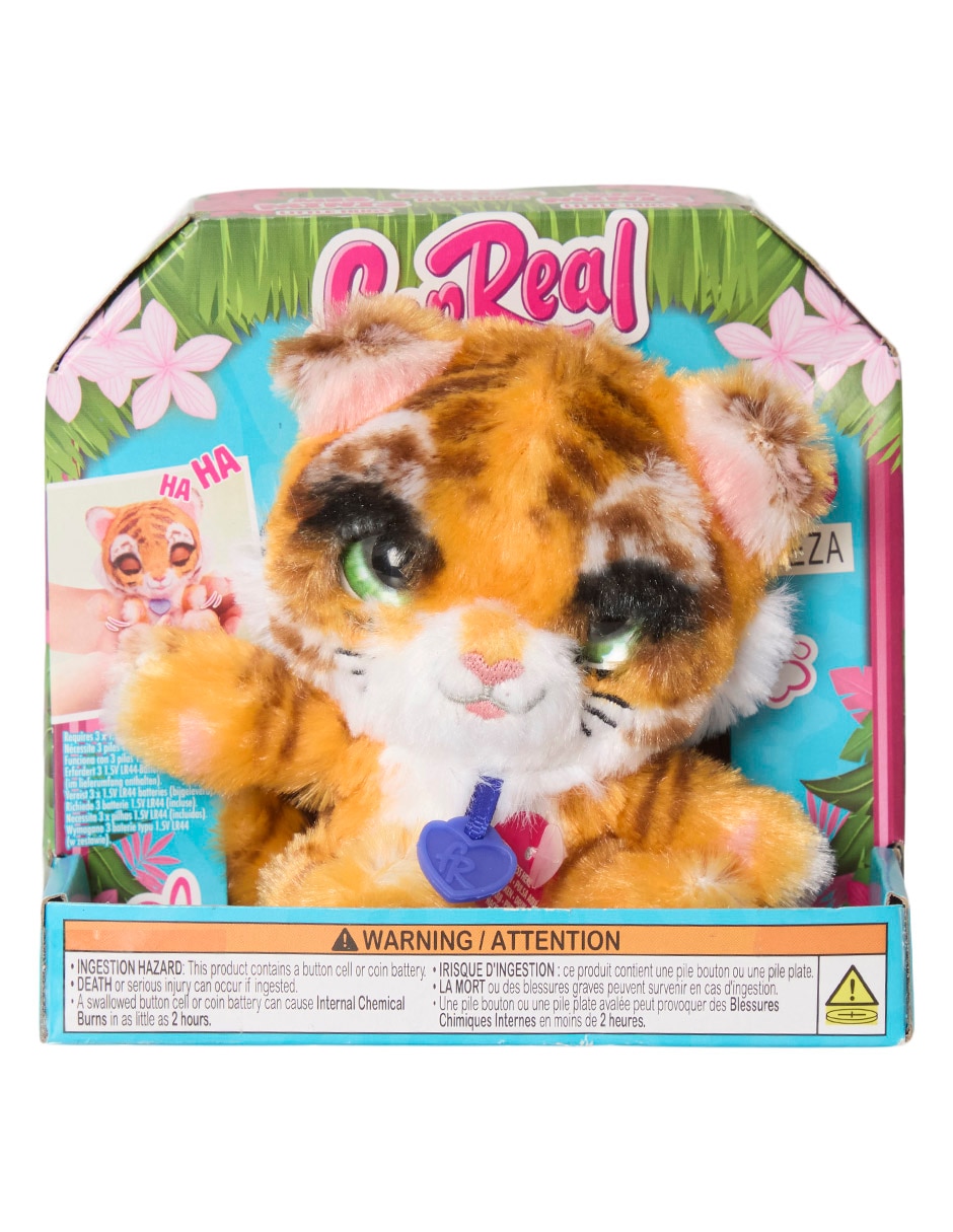 JUST PLAY Peluche FurReal Tigre Just Play de 12 cm