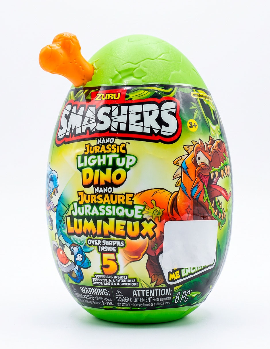Nano Jurassic Lightup Dino Smashers 3