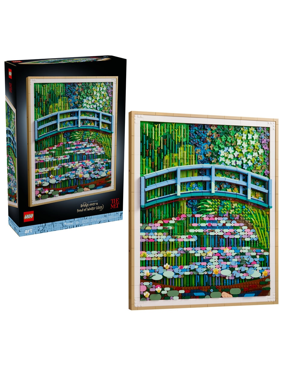 Lego Art Claude Monet: Puente Sobre Estanque de Nenúfares 31220