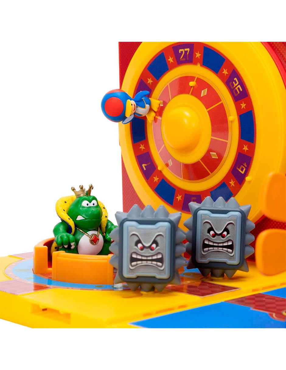 Figura de acción The Super Mario Galaxy movie King Wart y Penguin Toad con luz 8