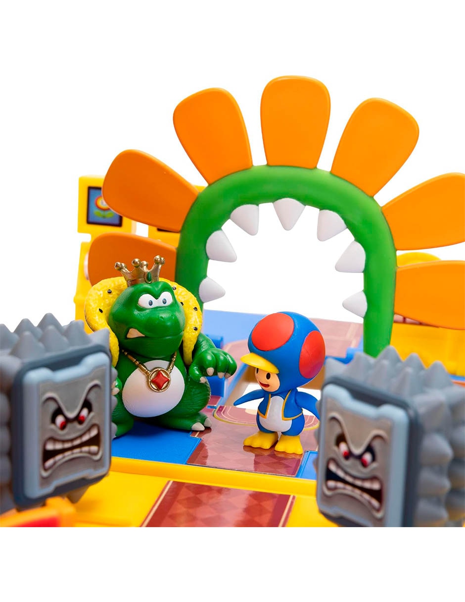 Figura de acción The Super Mario Galaxy movie King Wart y Penguin Toad con luz 5