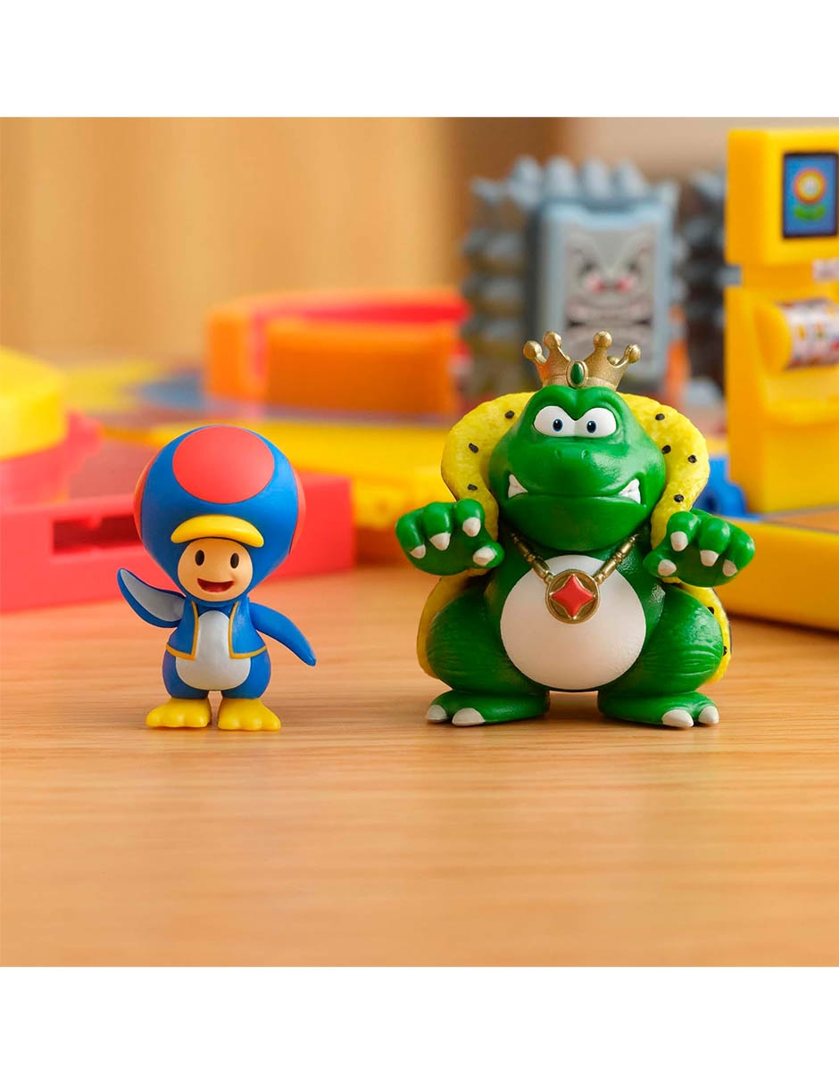 Figura de acción The Super Mario Galaxy movie King Wart y Penguin Toad con luz 6