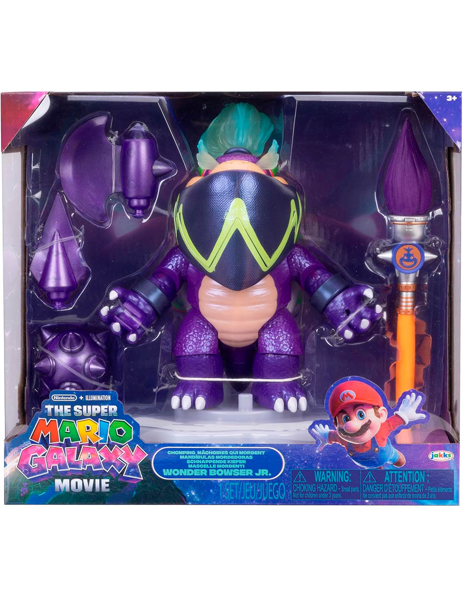 Figura de acción articulada The Super Mario Galaxy movie Wonder Browser Jr. 6