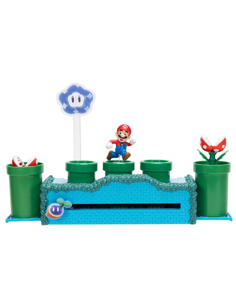 Set de figuras de acción super mario 4