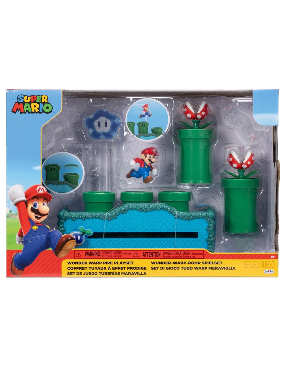 Set de figuras de acción super mario 3