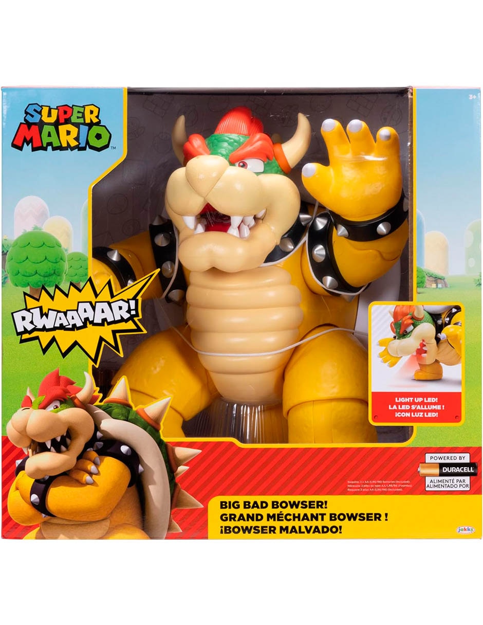 Figura de acción articulada super bowser con movimiento y sonido 6