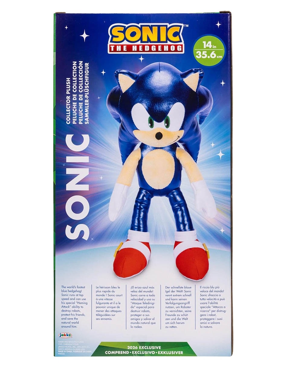Peluche de sonic 35.6 cm 2
