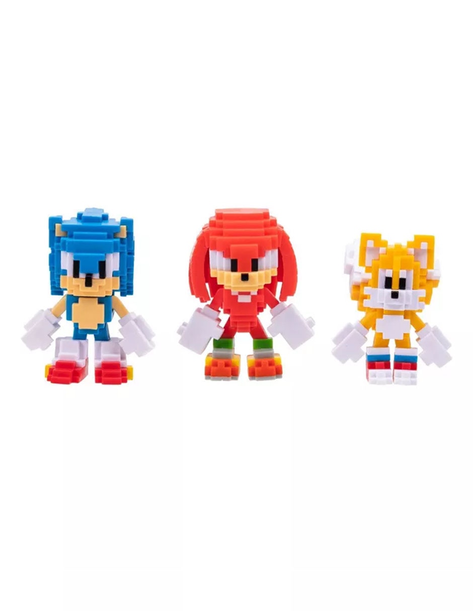 Set figura de acción articuladas sonic, knuckles y tails Set figura de acción articuladas sonic, knuckles y tails