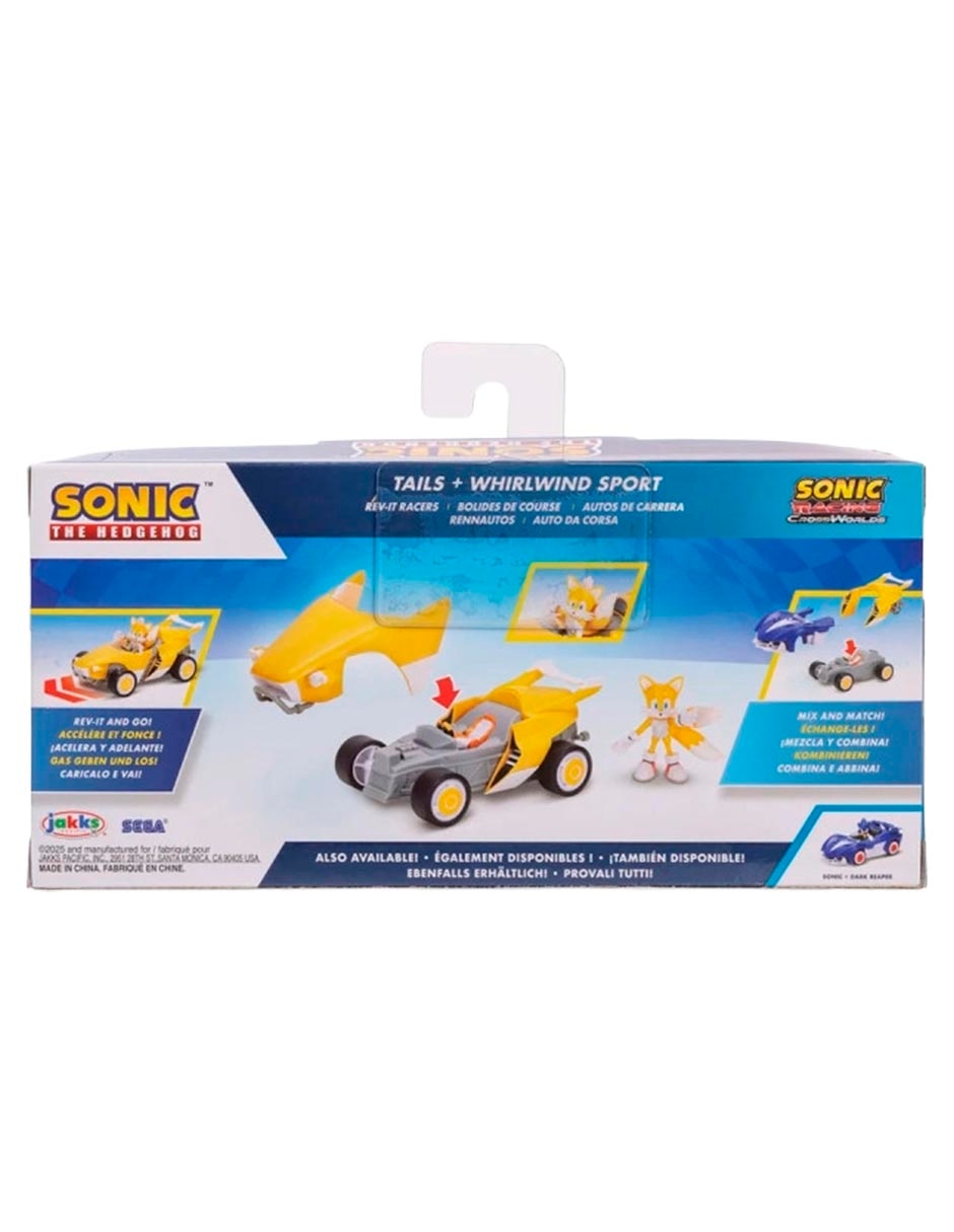 Juguete automovil Sega Tails 4