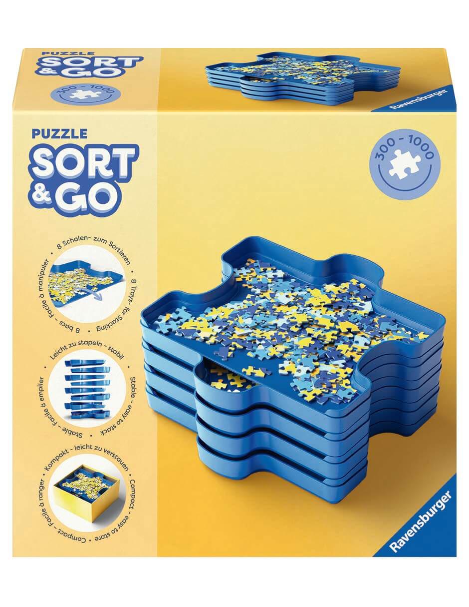 Organizador para rompecabezas de plástico