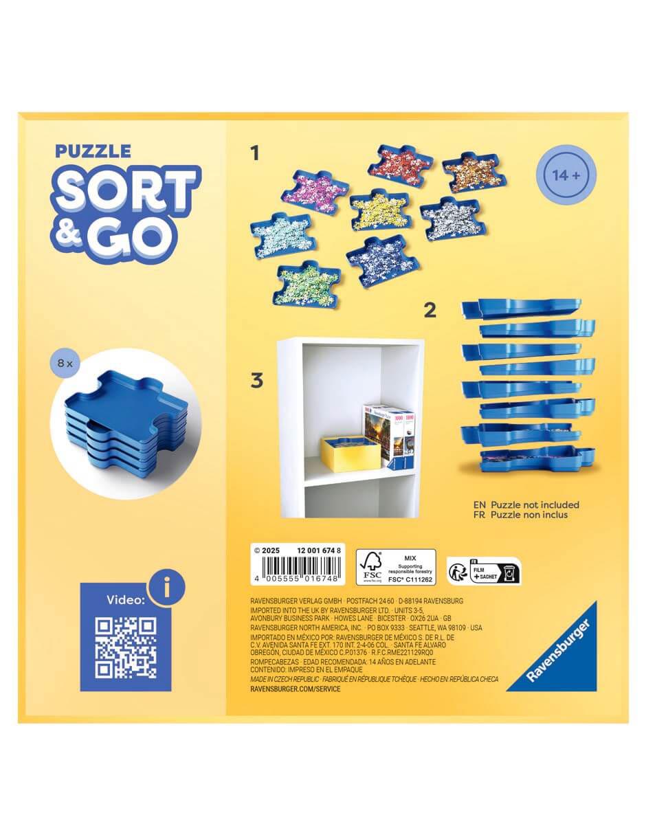 Organizador para rompecabezas de plástico 6