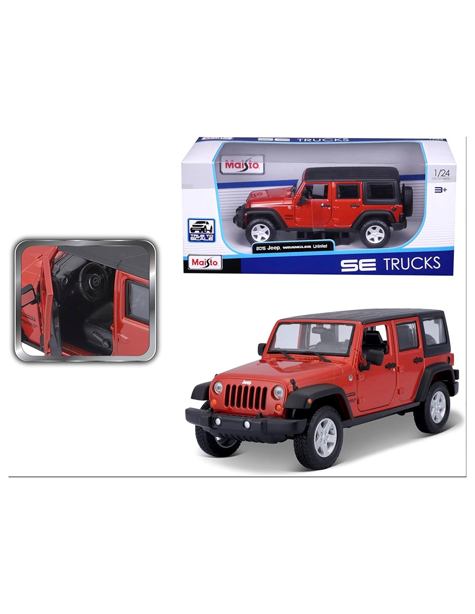 Vehiculo a escala 2015 jeep wrangler unlimited
