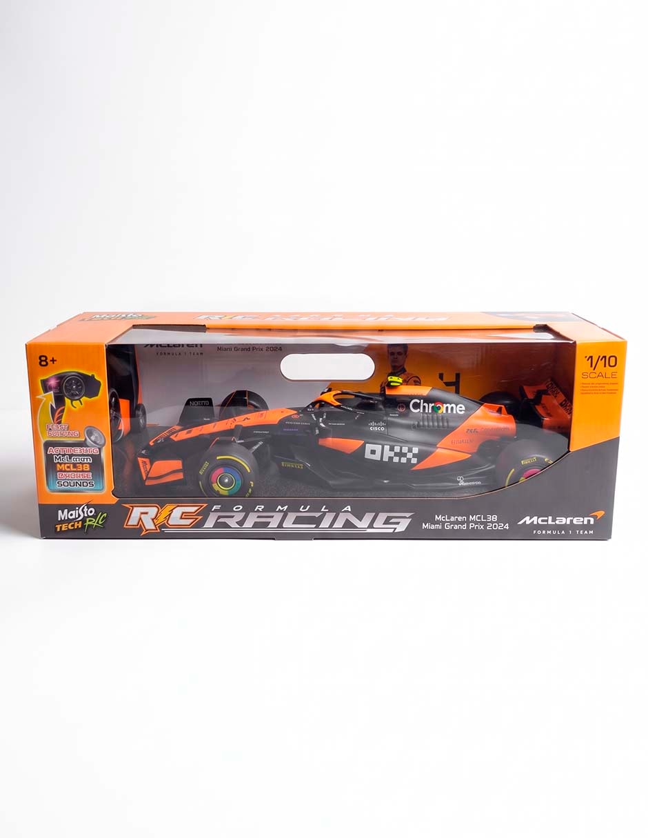 Vehículo de control remoto mclaren mcl38 4