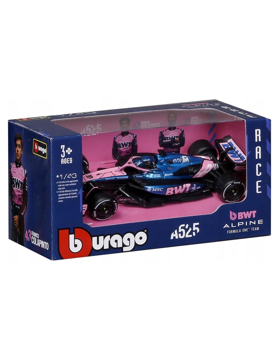 Vehiculo a escala Bwt Alpine A525 formula 1 2