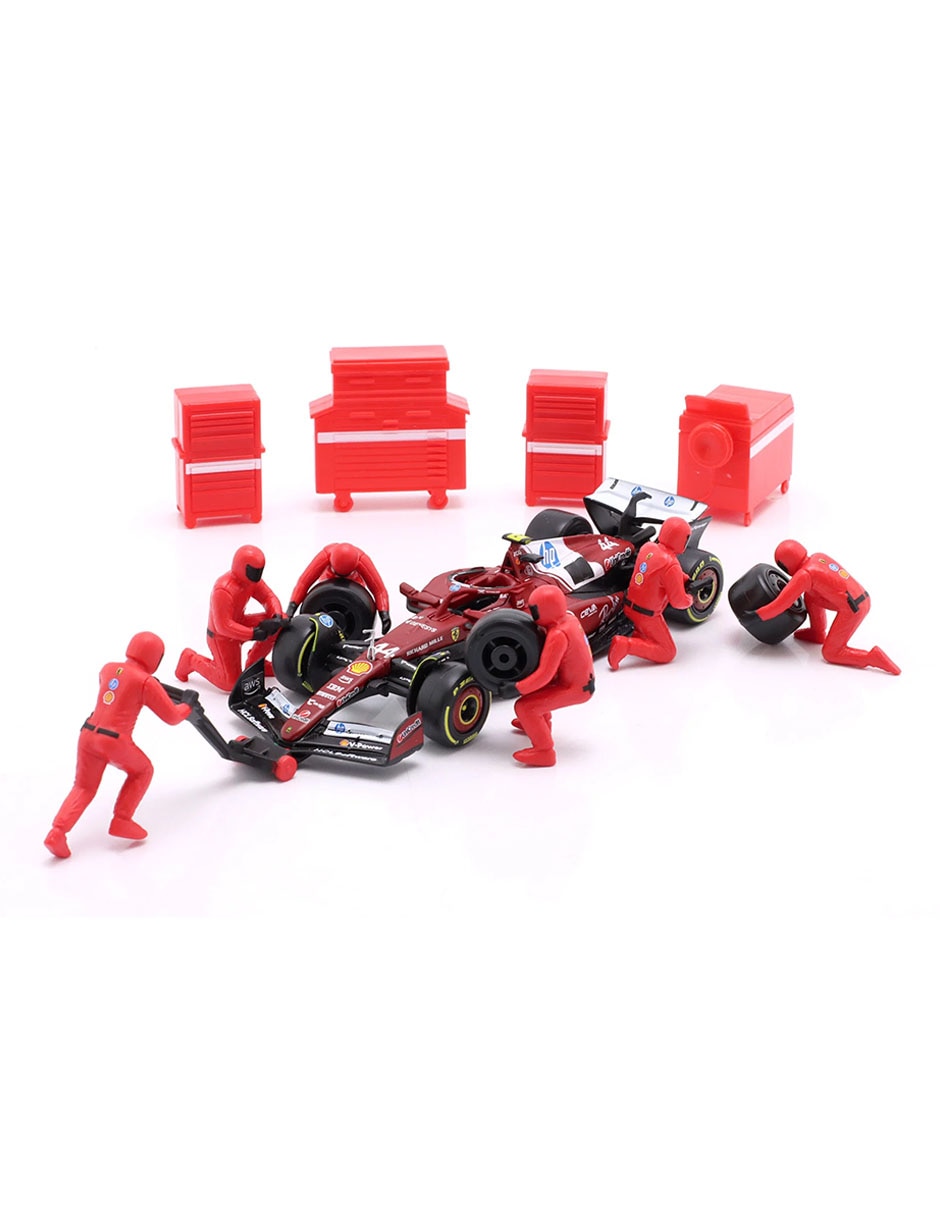 Set vehiculo a escala Pit Pass Diorama 3