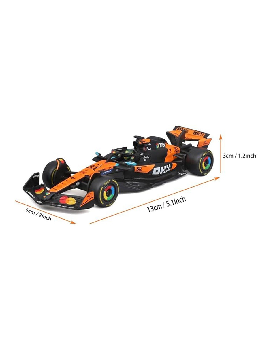 Vehículo a escala mclaren mcl39 autralian gp 2025 formula 1