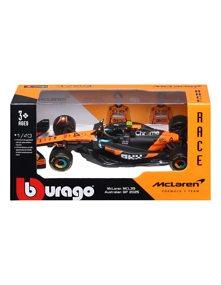 Vehículo a escala McLaren Formula 1 Team 2