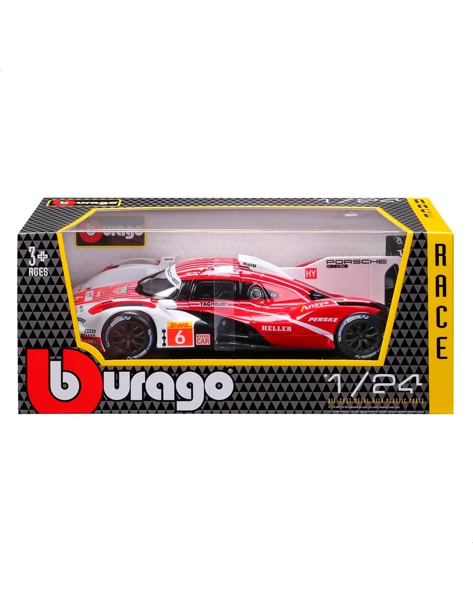 Vehiculo a escala Race Porsche 963 5
