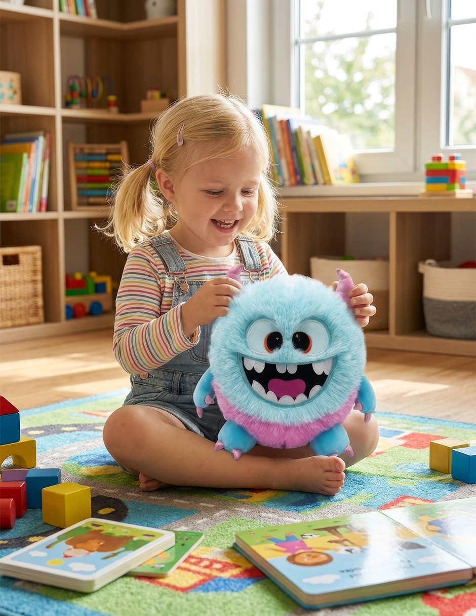 Peluche de moustro de 27 cm 2