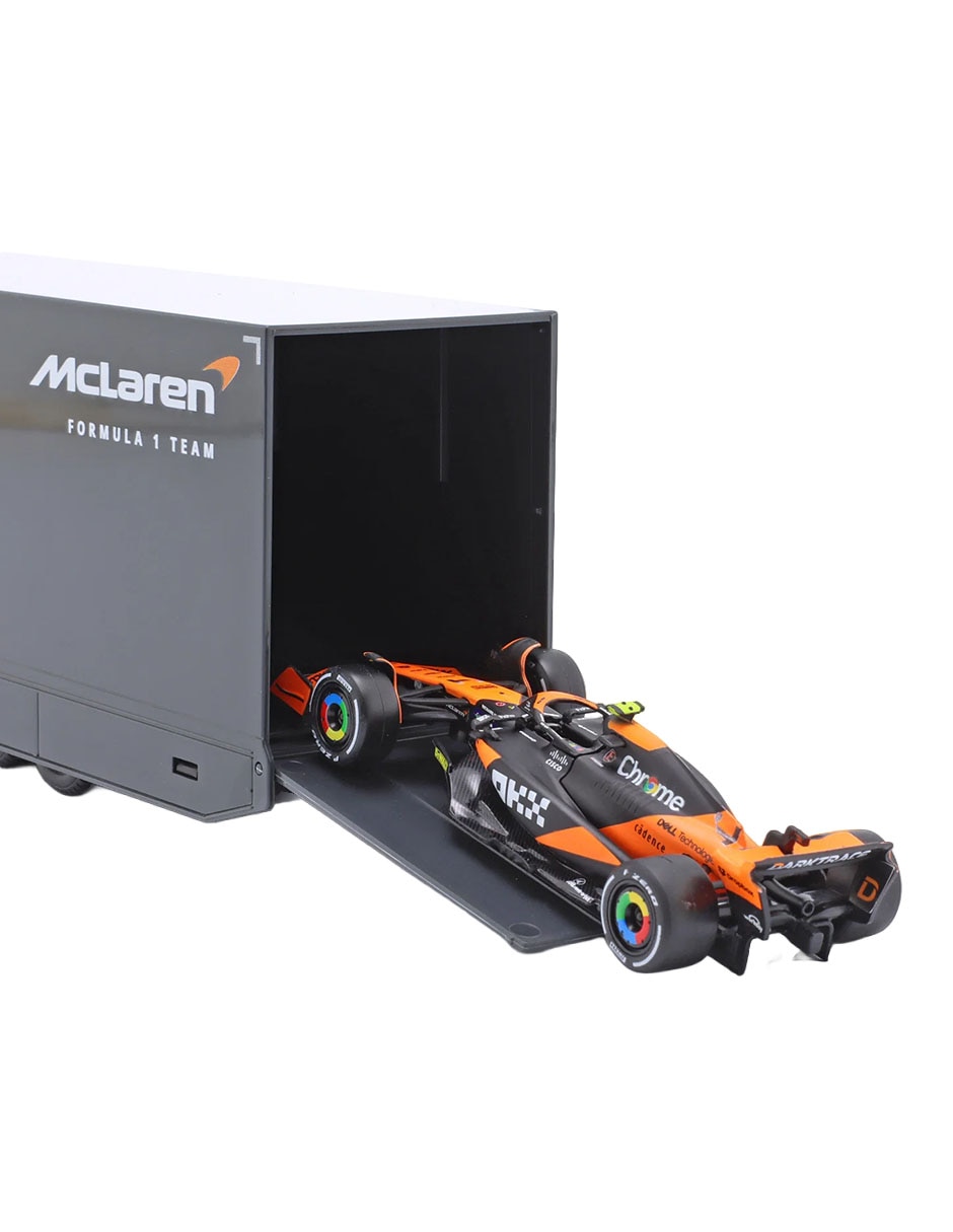 Set vehiculo a escala Racing Hauler Mercedes Benz Actros Gigaspace 3