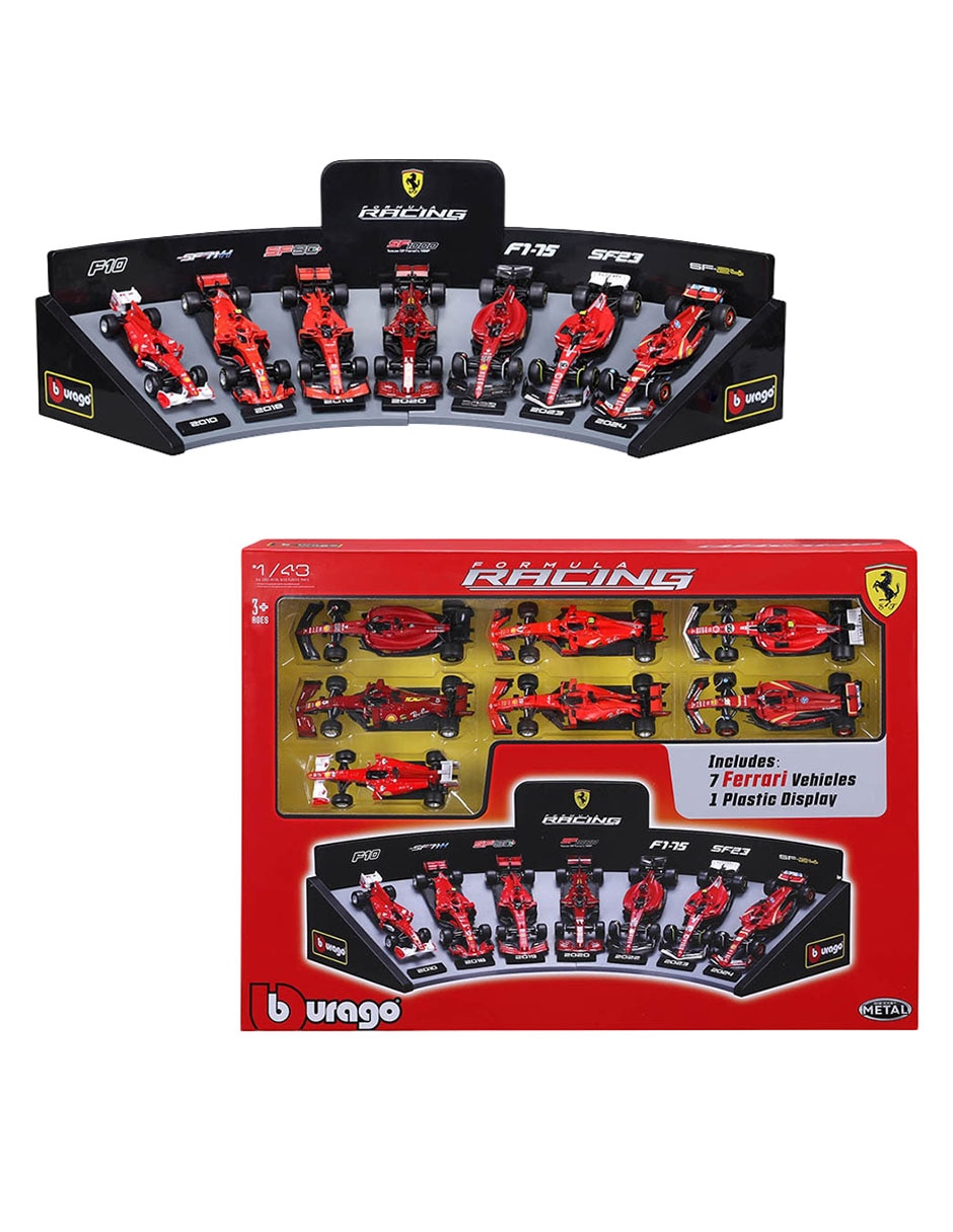 Set de vehículos Formula Racing Ferrari