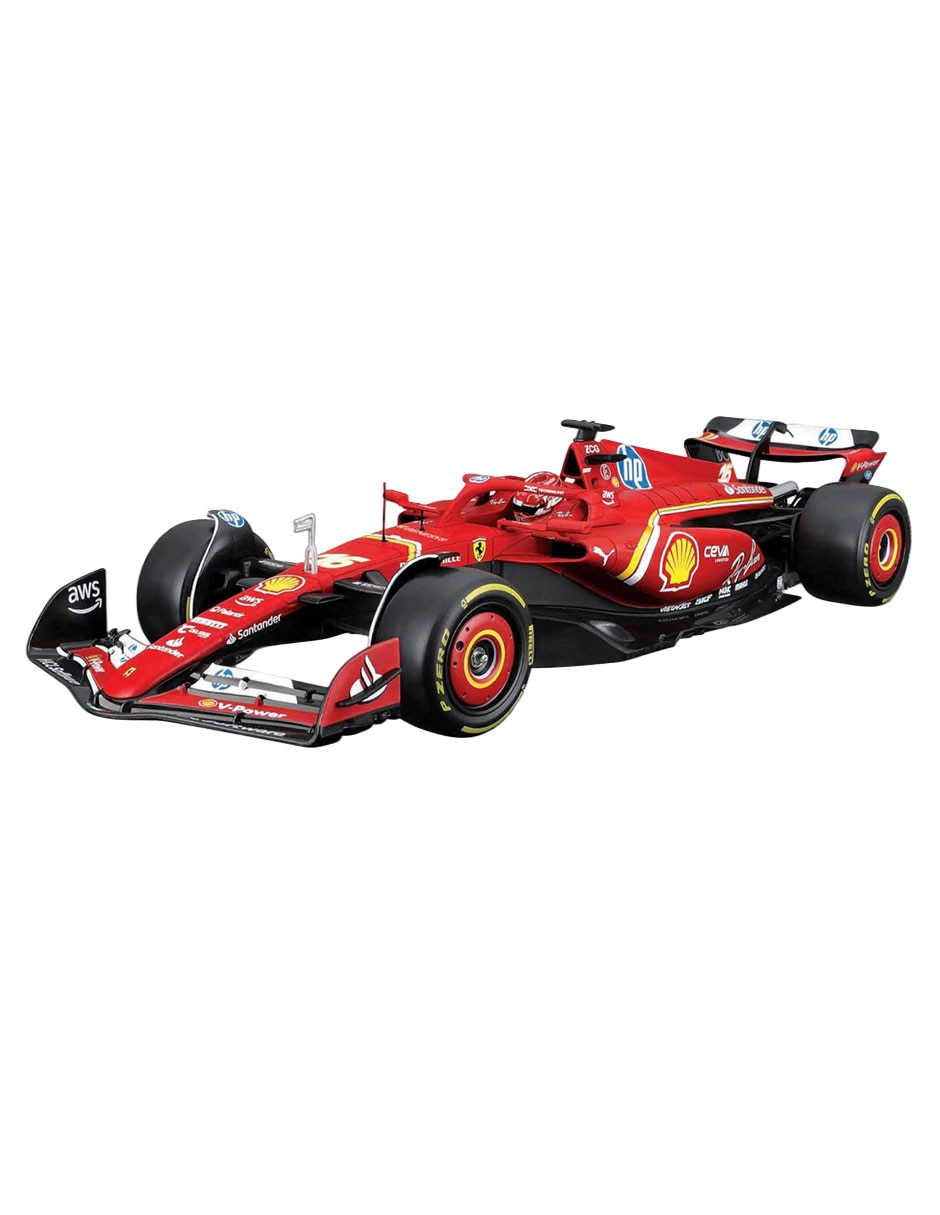 Vehículo a escala Ferrari SF-24 Charles Leclerc Vehículo a escala Ferrari SF-24 Charles Leclerc