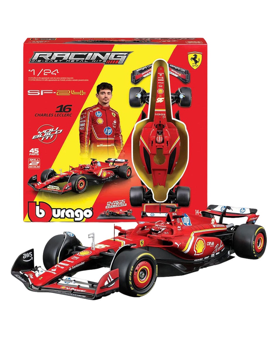 Vehículo a escala Ferrari SF-24 Charles Leclerc 2