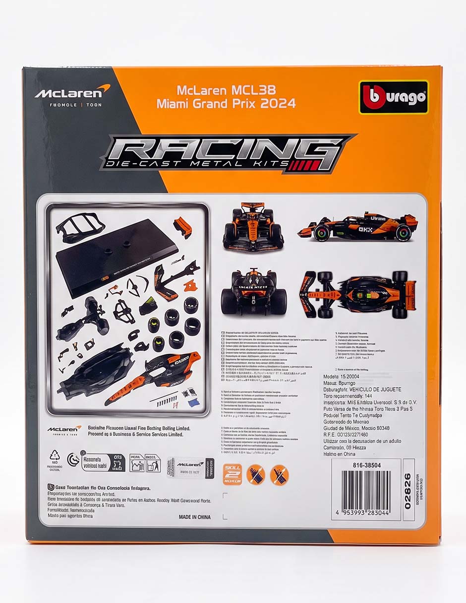 Vehículo mclaren formula 1 team