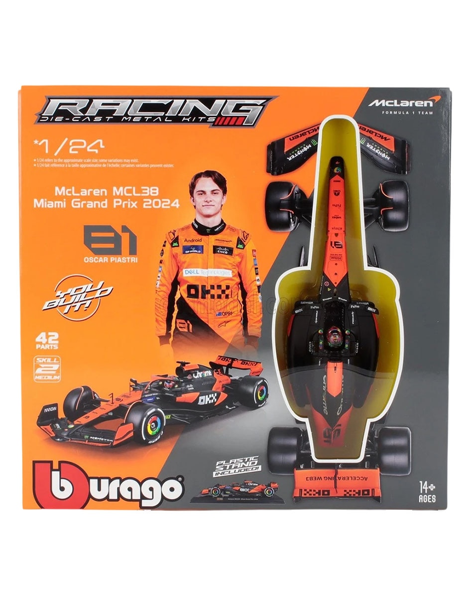 Vehículo a escala McLaren MCL38 2