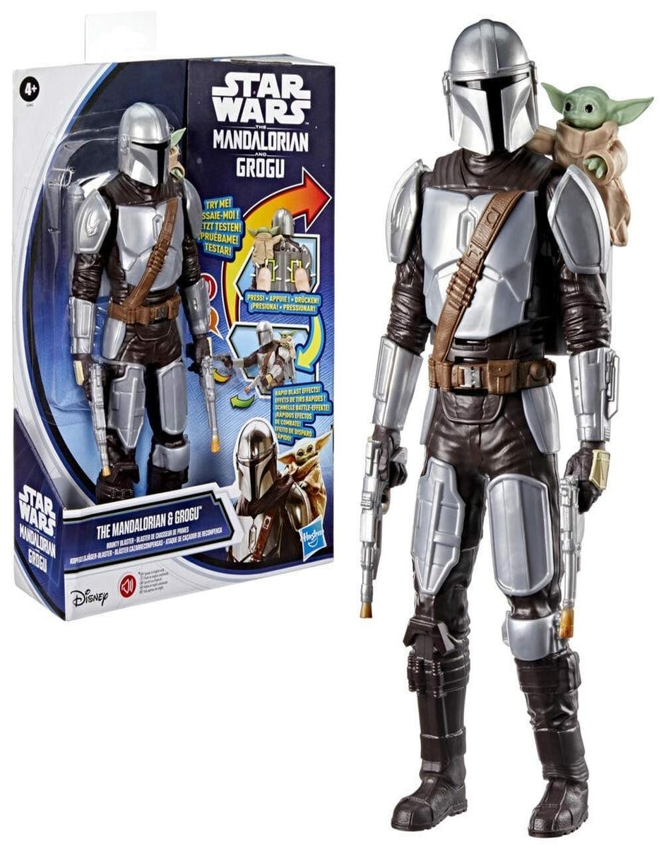 Figura de acción articulada The Mandalorian and Grogu con sonido 10