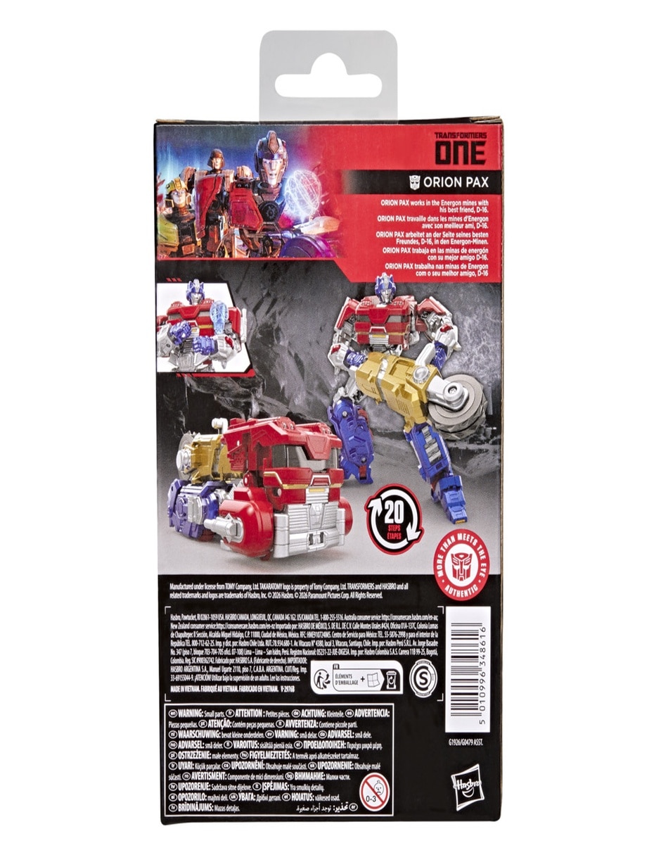 Figura de acción articulada Optimus Prime/Orion Pax Fans 2