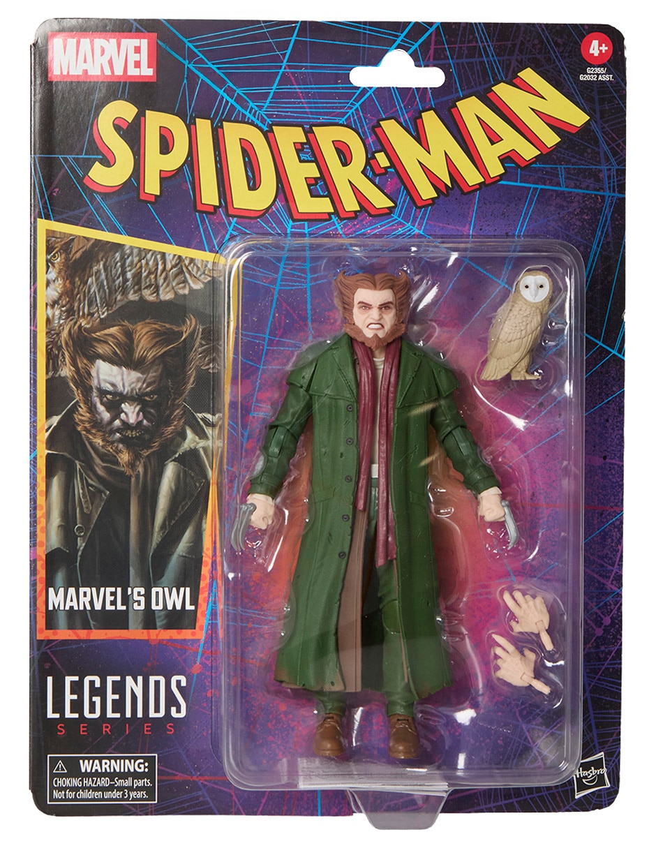 Figura de acción búho Marvel