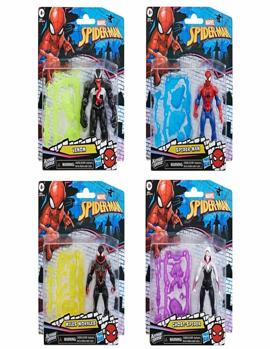 Figura de acción articulada : Spider-Man Fans Marvel 4