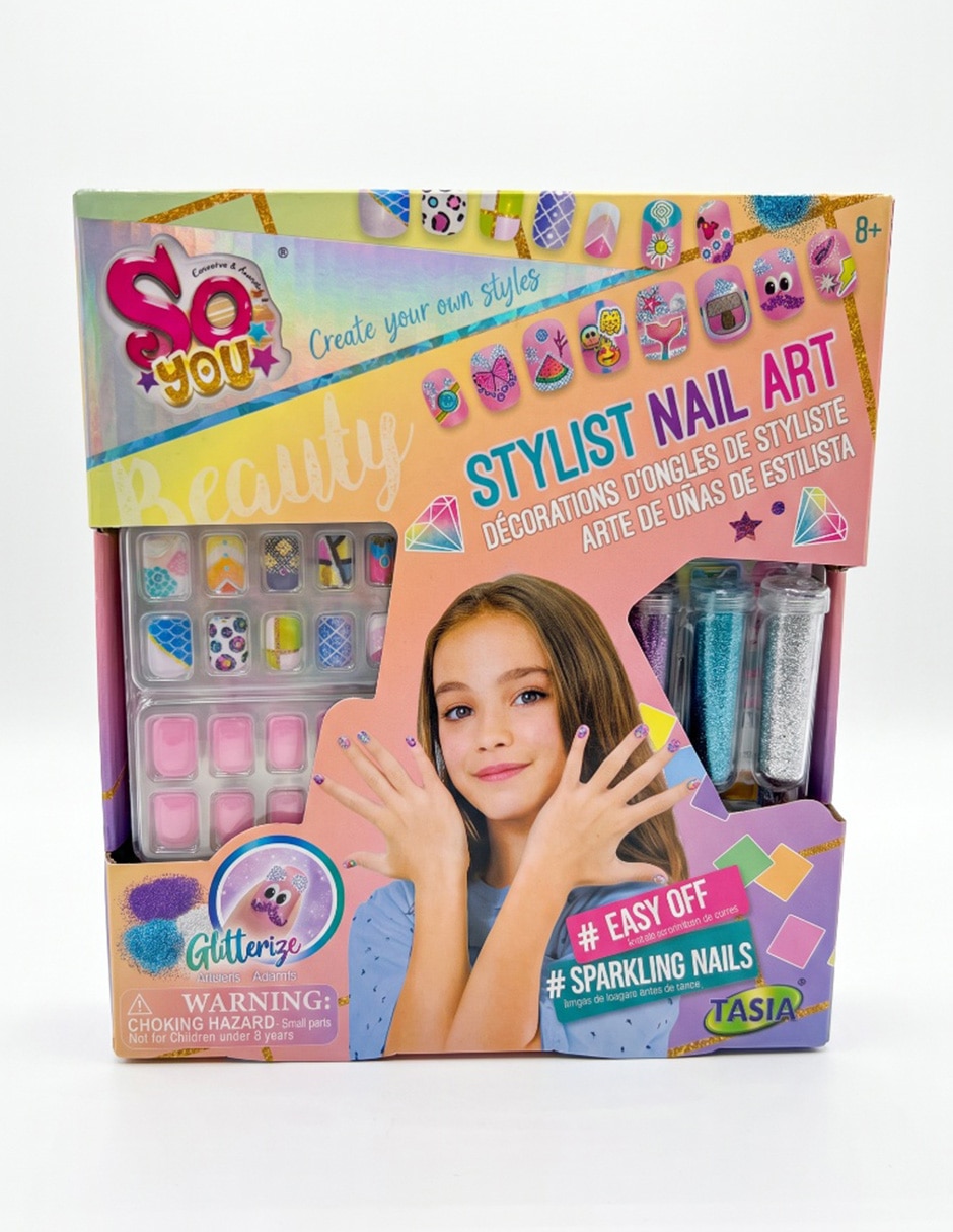 Set uñas postizas juguete 2