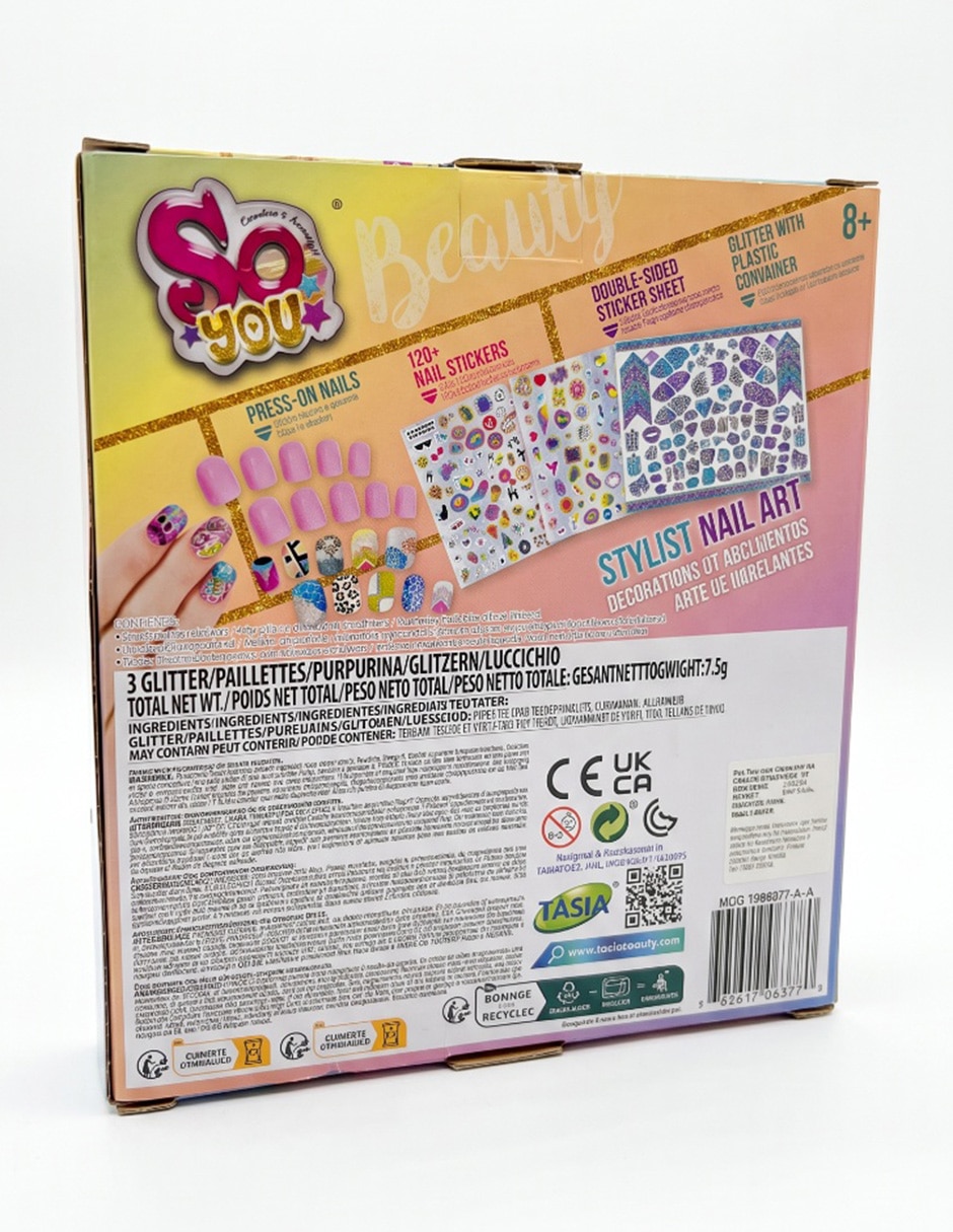 Set uñas postizas juguete 4