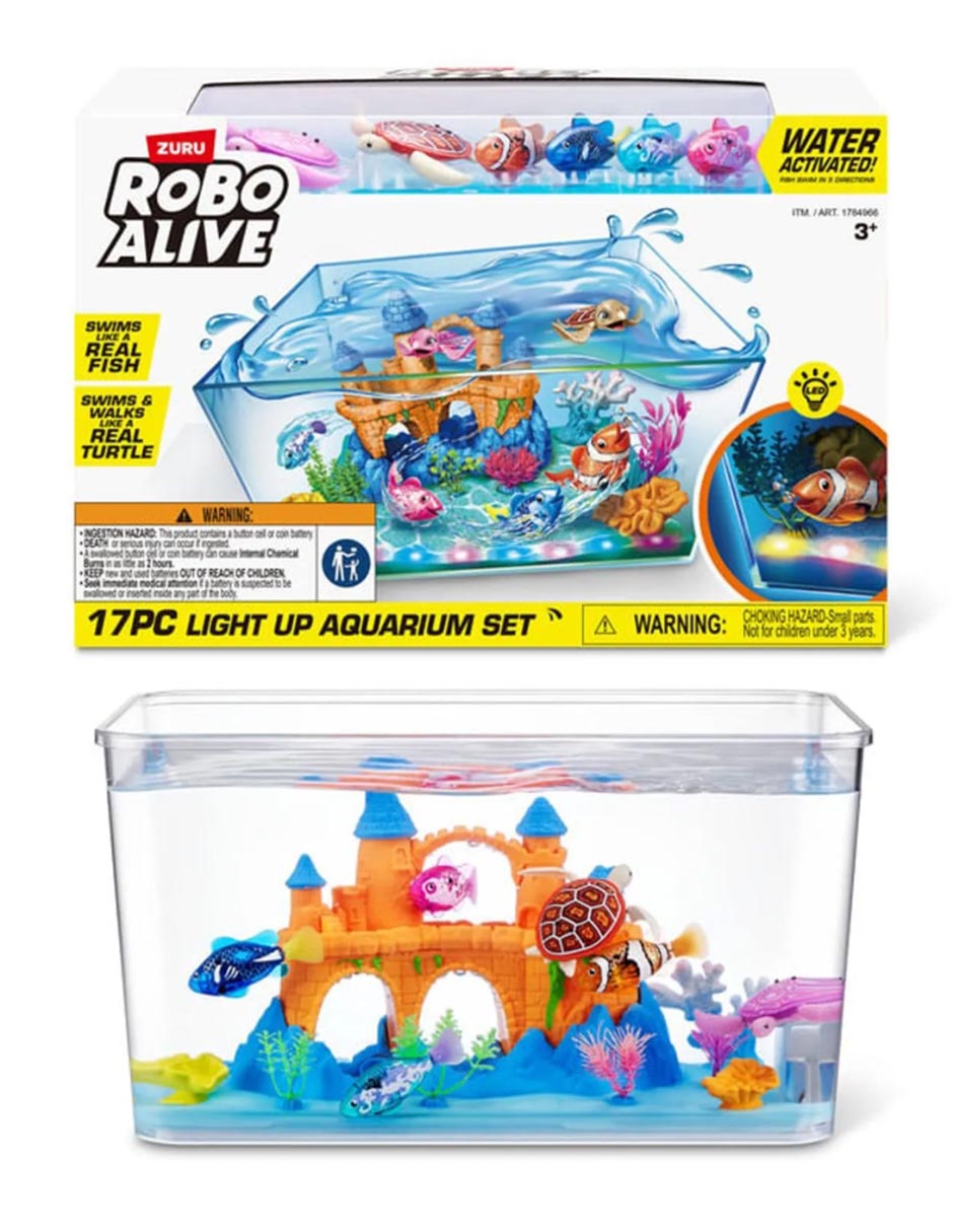 Animal robot Light Up Aquarium Set 2