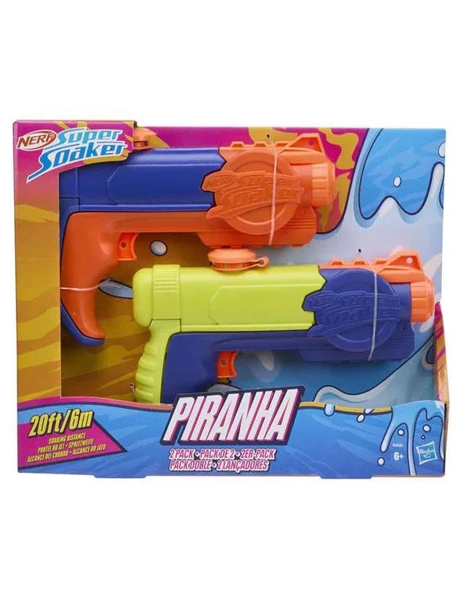 Lanzador de agua nerf super soaker