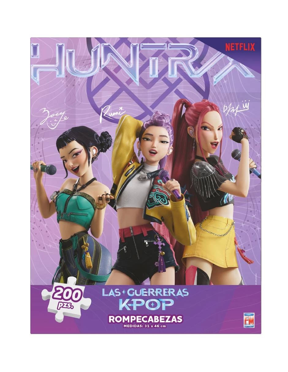 Rompecabezas rompecabezas k-pop demon hunter 200pzs fotorama 200 piezas